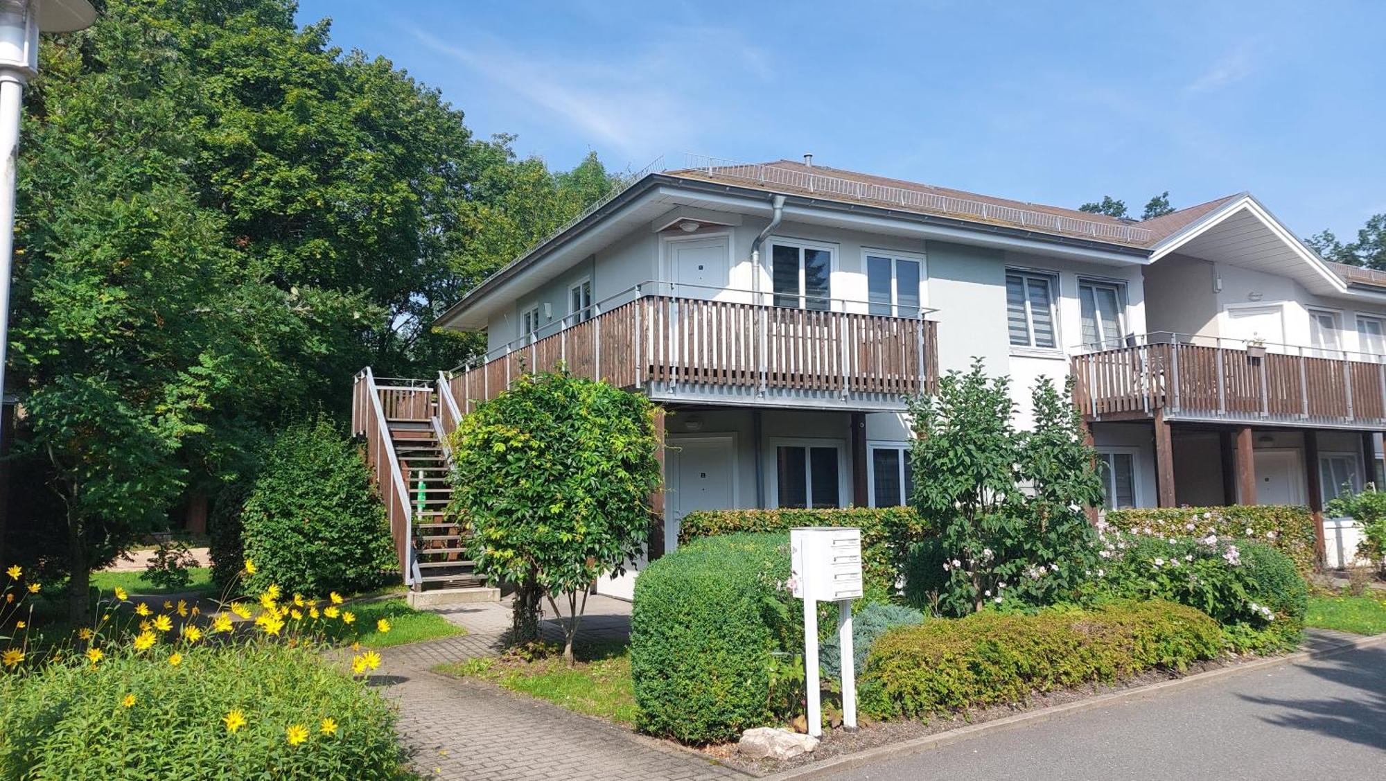 Ferienwohnung Am Stadtwald ไฟรแบร์ก ภายนอก รูปภาพ